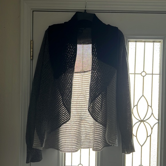 Lucky Brand Knit Open Front Cardigan - Size M - Picture 5 of 6